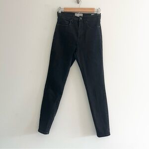 Everlane The Midrise Skinny Jean Black Denim Pants Ankle Length Women’s Size 27